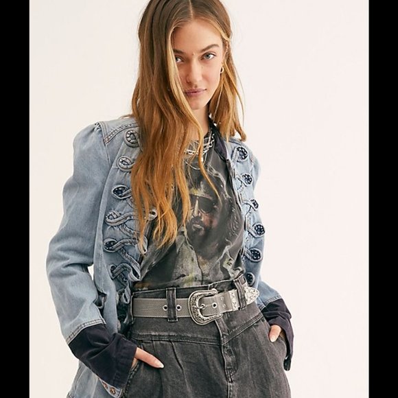 Free People Sidecar Mini Cotton Skirt-Sanded Black - Picture 3 of 12